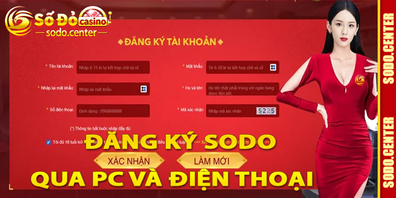 Hướng Dẫn Đăng Ký Sodo Qua Pc Và Điện Thoại